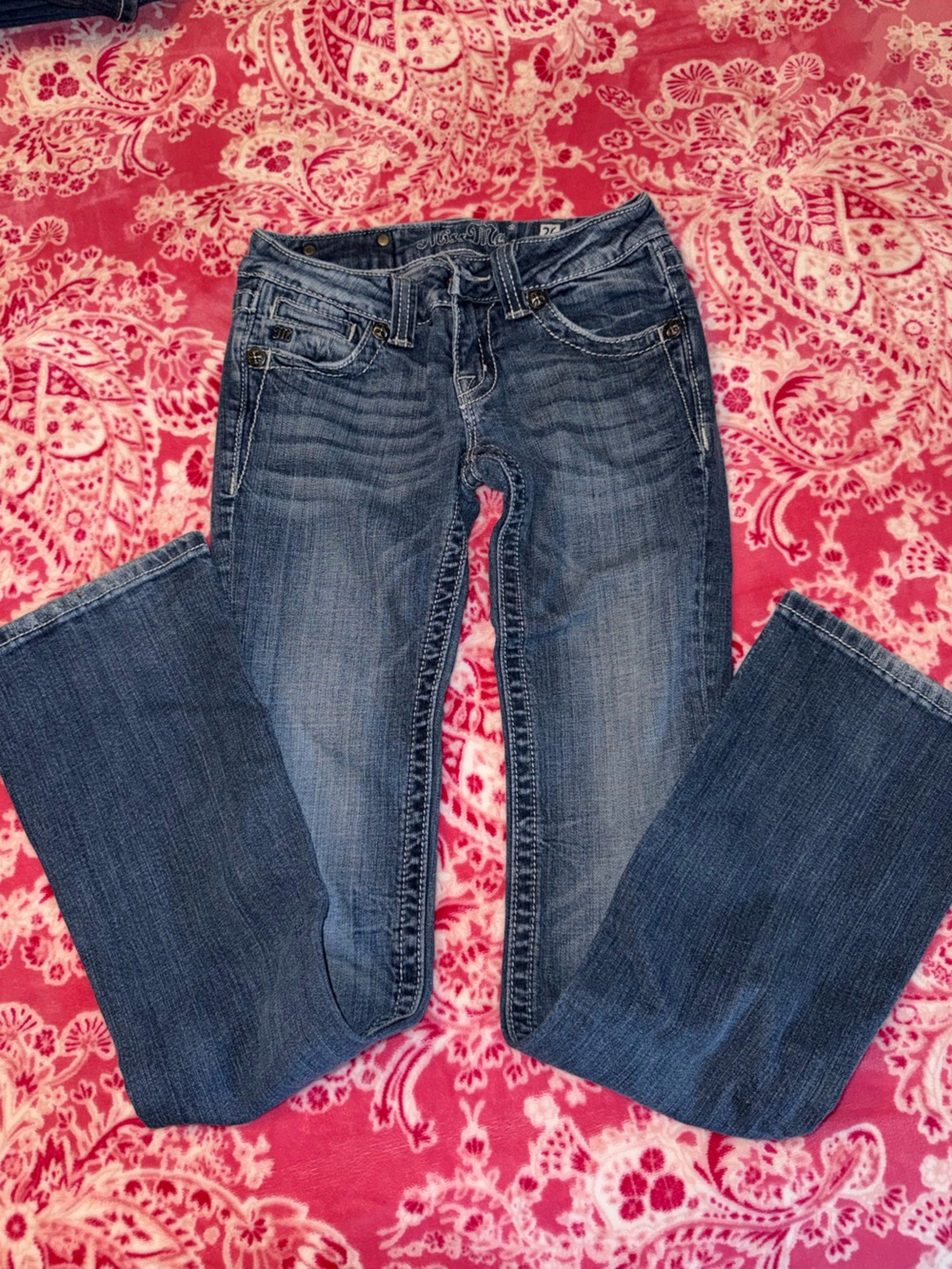 Miss Me Women's Medium Blue Boot Cut Jeans